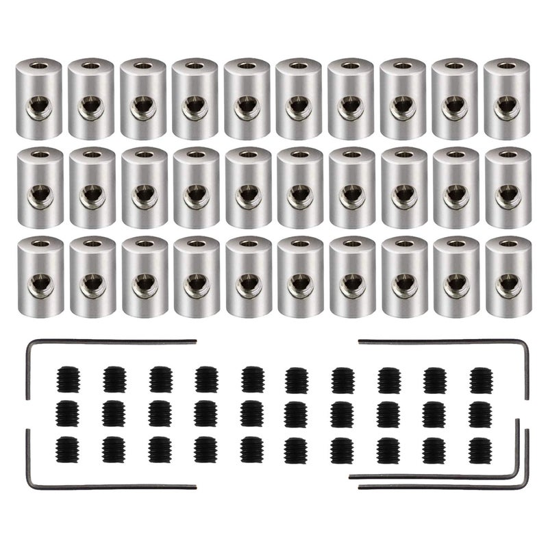 BEADNOVA Pin Keeper with Allen Wrench Pin Back for Backpack Enamel Pinbacks Label Pinback Locking (50pcs, Allen Wrench Included) - Image 1